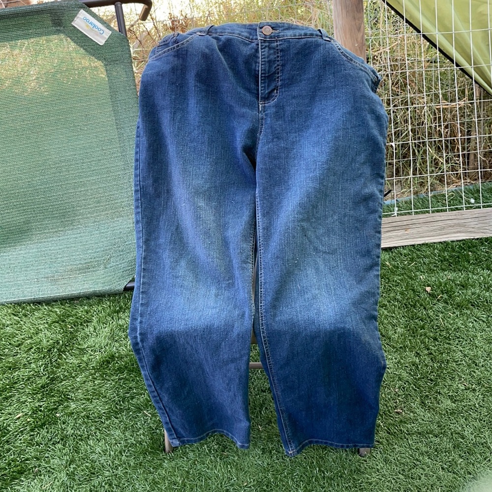 Just My Size Classic Fit 18WS Dark Blue Jeans